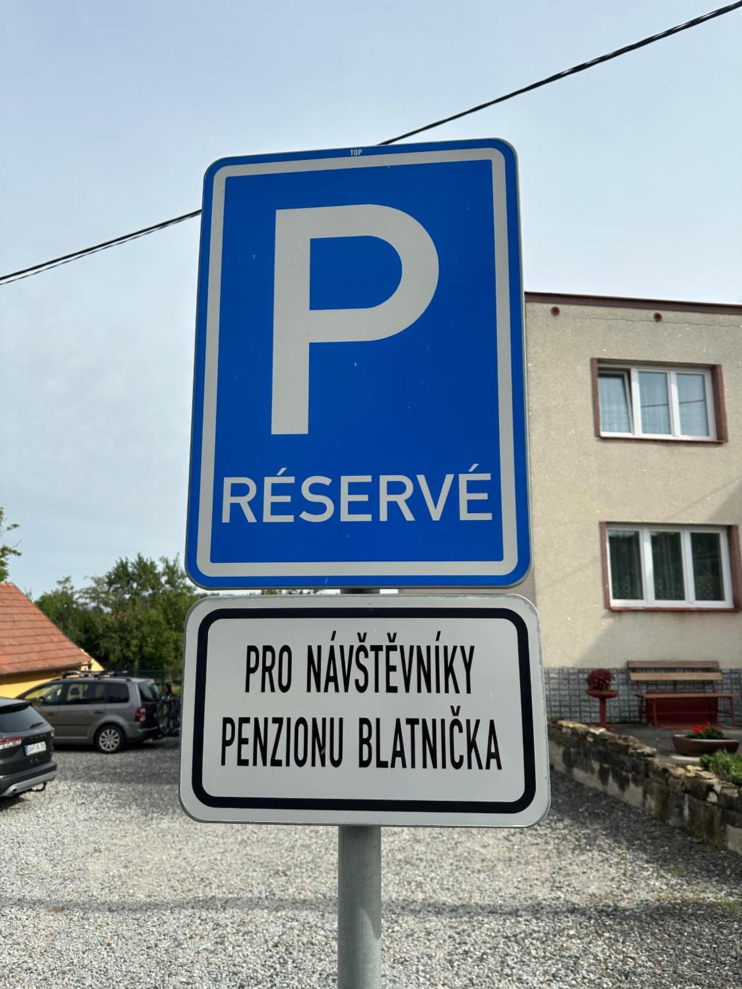 Penzion Blatnička Exteriör bild